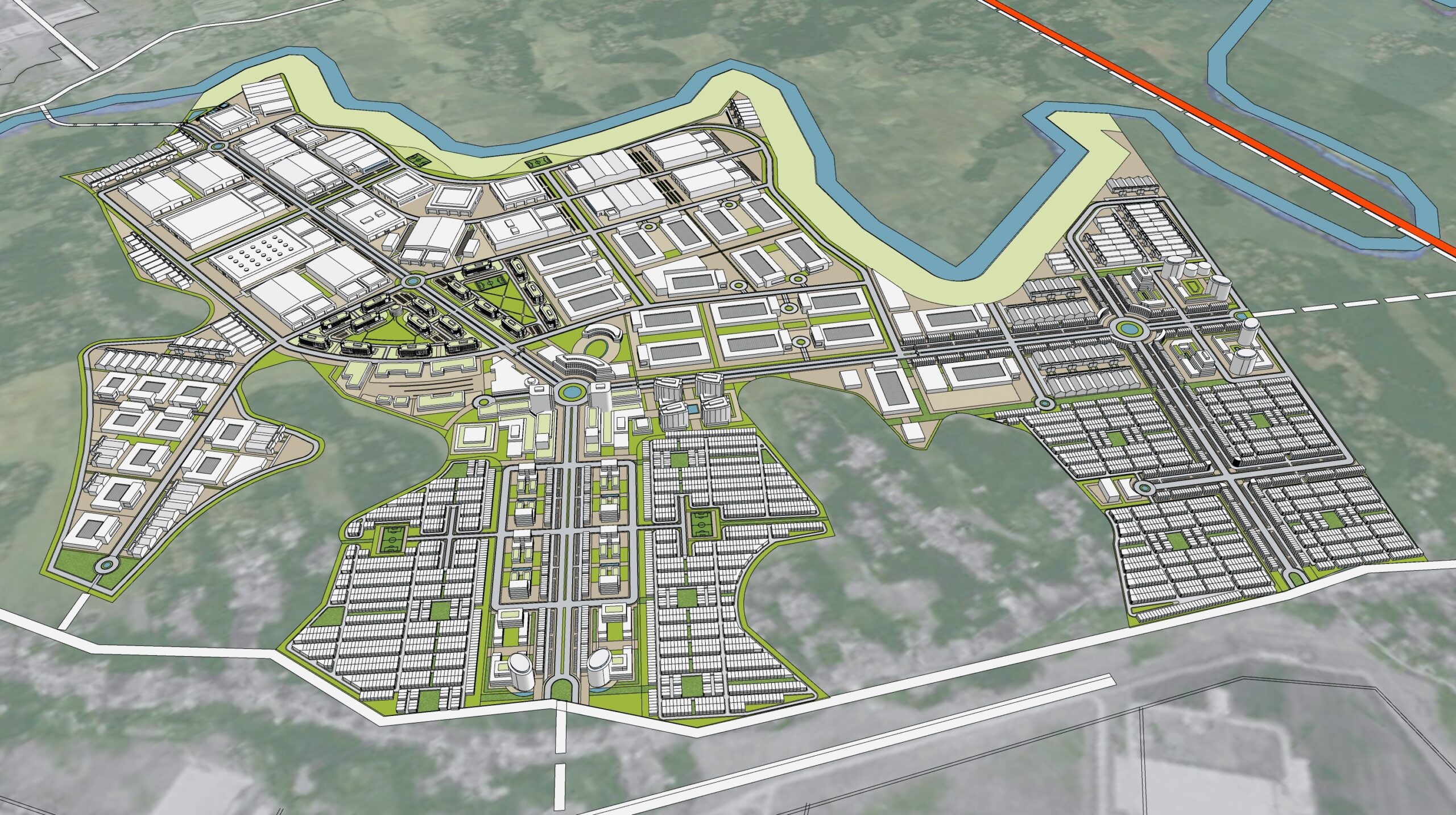 Industrial Estate Development Bekasi HTDA
